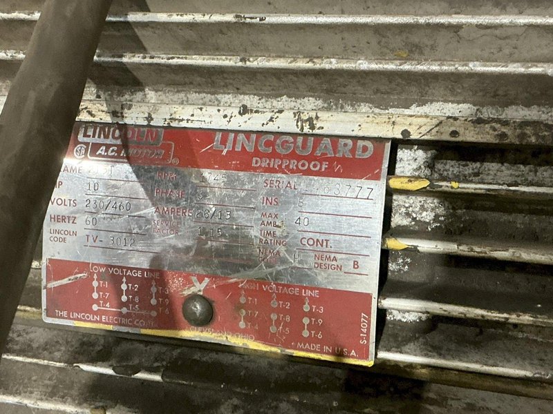 50 TON WA WHITNEY PORTABLE HYDRAULIC PUNCH PRESS: YOBRO #24626