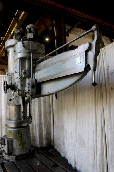 6&#039; x 17&#039; POLAMCO RADIAL ARM DRILL: STOCK #70858