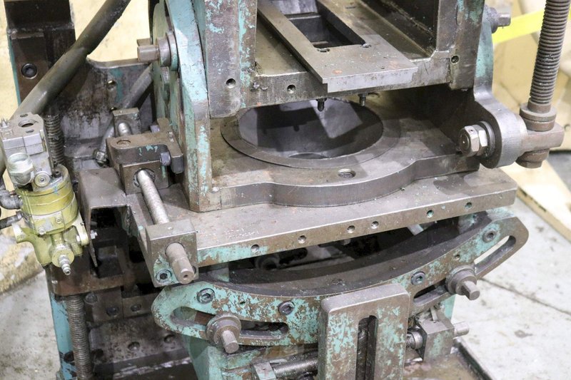 18 TON TISHKEN MODEL #COT-6 CUTOMATIC CUTOFF PRESS: STOCK #70959