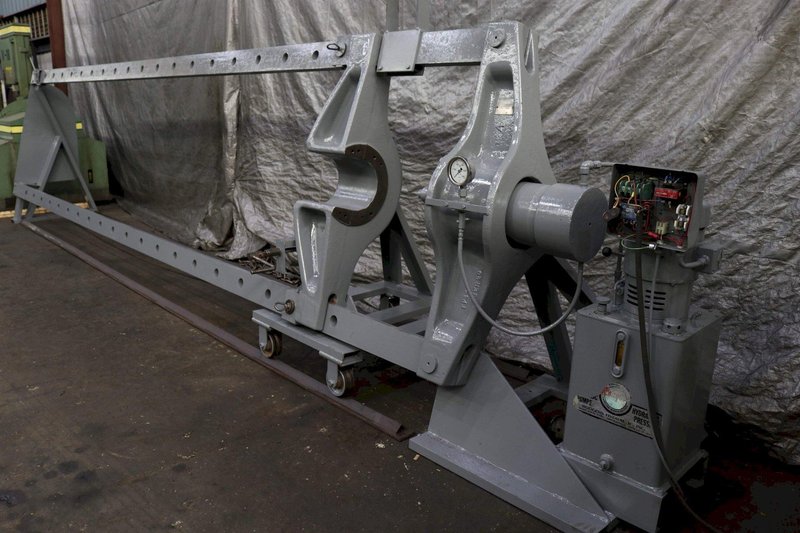 200 TON RODGERS MODEL #1F200-4820X HYDRAULIC WHEEL PRESS: STOCK #71119