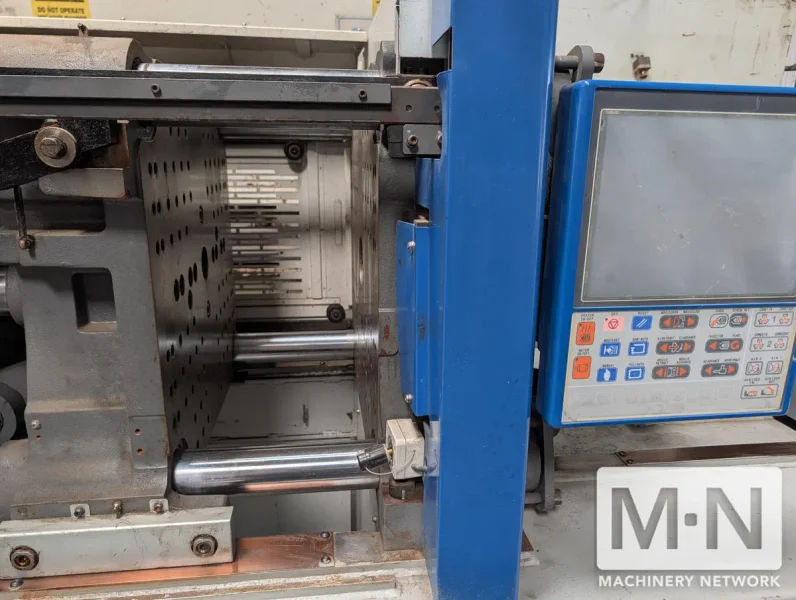 150 TON 6.7 OZ TOYO MODEL SI-150V-F200CU ELECTRIC INJECTION MOLDING MACHINE MFG 2013