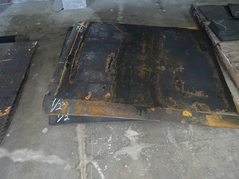1/2" -  60"x 60" STEEL PLATE / SHEET STOCK# 3781