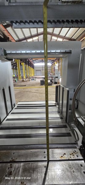 41.7″ x 41.7″ H Behringer HBE1060A Horizontal Automatic Band Saw, 2022 – Conveyor