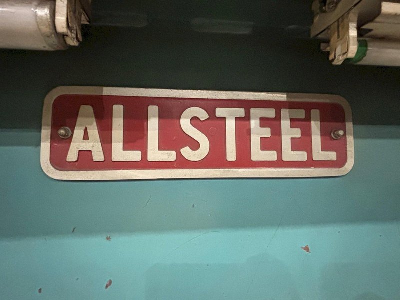 12' X 3/8" ALLSTEEL MODEL #3/8-12 HYDRAULIC POWER SHEAR WITH BACK GAUGE: YOBRO #24250