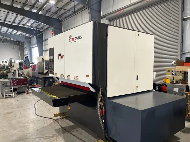 TIMESAVERS 4221-45-00  52” Dual Head Metal Wide Belt Sander (2)75 HP #6731