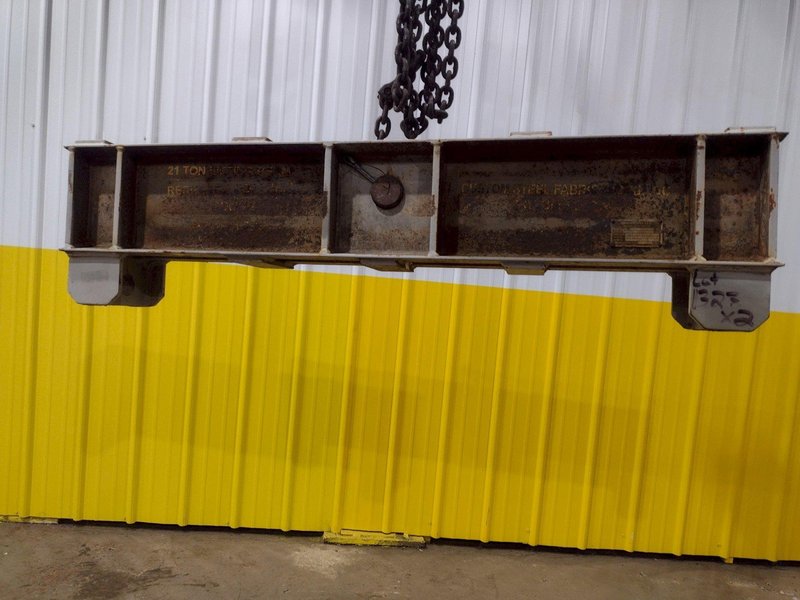42,000 LBS X 48" CRANEWORKS HEAVY DUTY SPREADER BAR / LIFTING BEAM: STOCK #19325