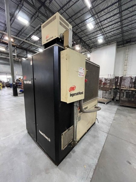 75 HP Ingersoll Rand IRN75H-CC Compressor, 2007 – VSD &amp; Dryer