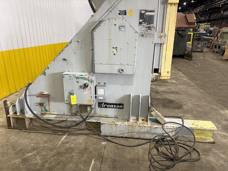 120,000 LBS (60 TON) ARONSON MODEL #G1200 POWERED WELDING POSITIONER: STOCK #15007