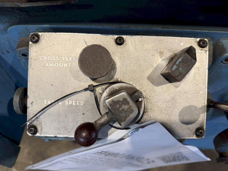 12" X 36" BROWN &amp; SHARPE 1236 MICROMASTER HYDRAULIC SURFACE GRINDER. STOCK # 0116923.