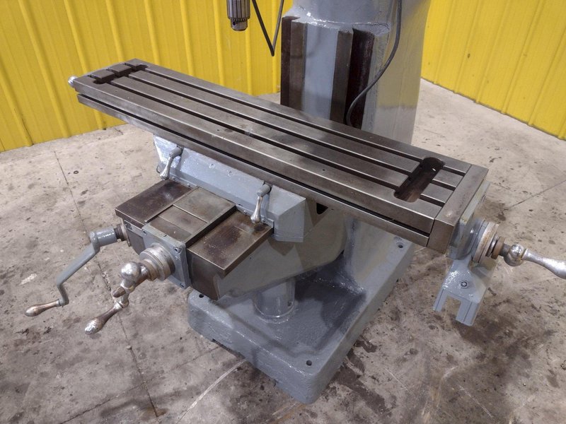 2 HP ALLIANT MODEL 100-1520 RAM TYPE VERTICAL MILL: STOCK #10353