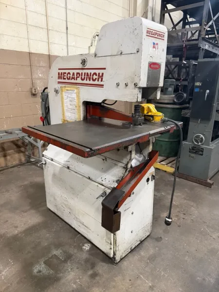 USED MEGA PUNCH MODEL SMGP-35 35 TON HYDRAULIC PUNCH PRESS