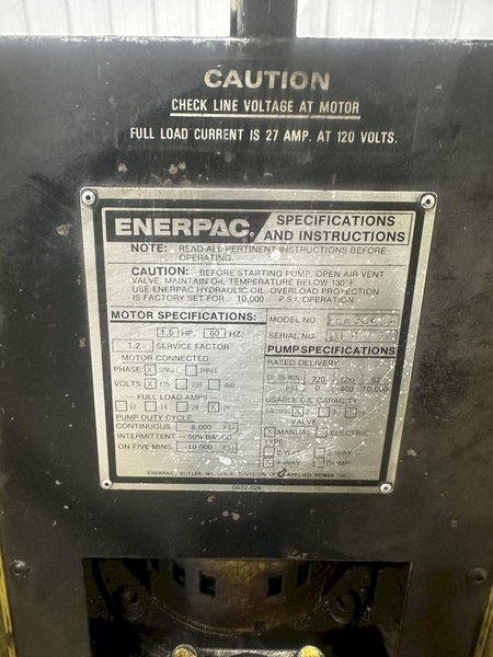 200 TON ENERPAC H-FRAME PRESS: YOBRO #24008