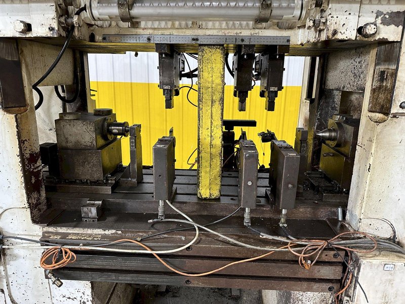 25 TON EITEL MODEL ASP-25 SERVO DRIVEN AUTOMATIC BAR &amp; ROD PRECISION STRAIGHTENING PRESS: YOBRO #21281