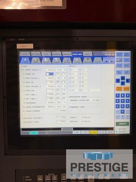 Mitsubishi ML 3015eX Plus 4500 Watt CNC Laser