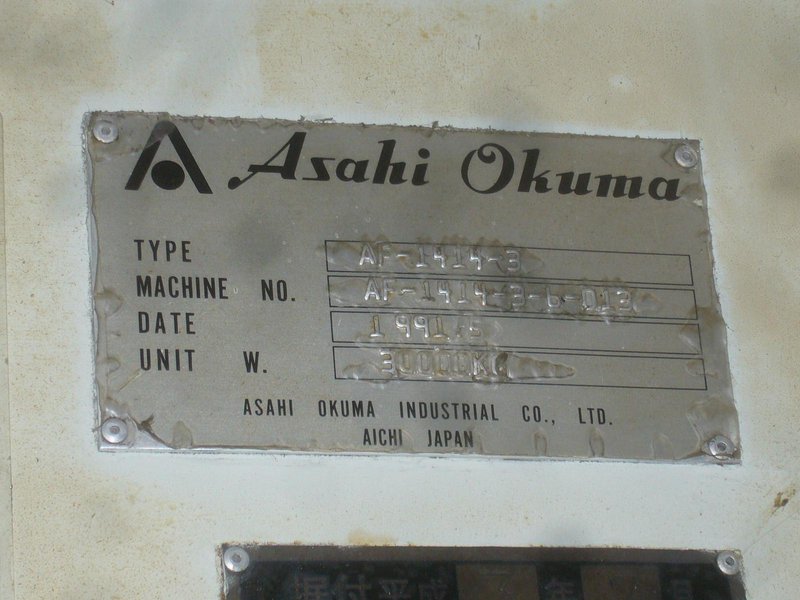 Asahi Sunac Model AF-1414-3 Three Die Progressive Header