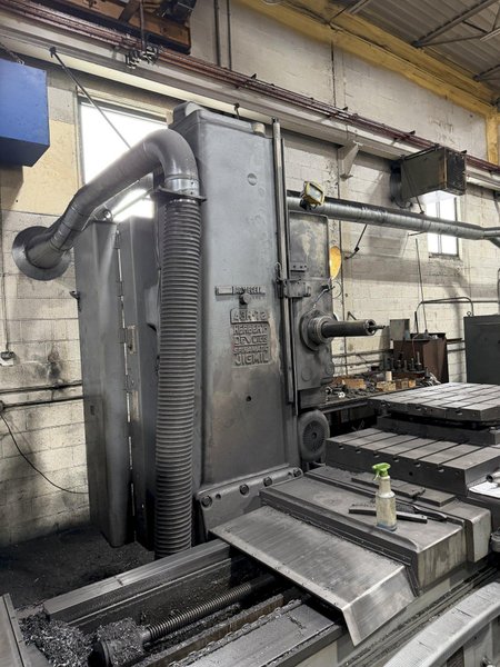 4" DEVLIEG 43H-72 SPIRAMATIC HORIZONTAL BORING MILL. STOCK # 0220226