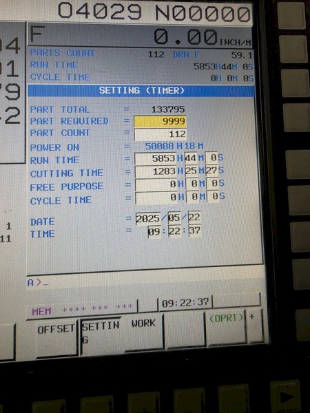2015 Doosan HP 5100 II CNC Horizontal Machining Center For Sale