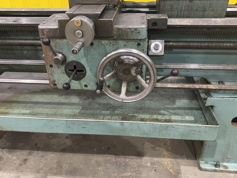 17&quot; X 64&quot;  TOS SIGMA MODEL #SN50B GAP BED ENGINE LATHE, 2-1/8&quot; HOLE: STOCK #19905