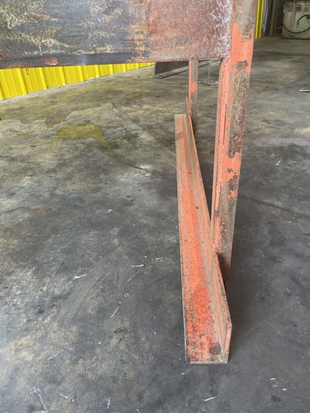 10,000 LBS X 72" X 17" TO 57" WIDE BUSHMAN ADJUSTABLE SHEET LIFTER: STOCK #14946