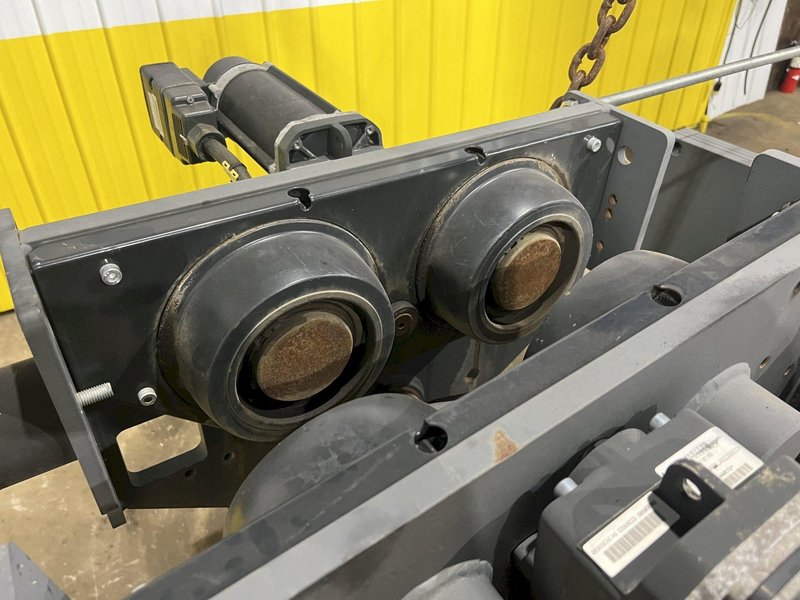 17.5 TON (2014) KONE-CRANES MODEL #CXT60410160P75GGN0S SINGLE GIRDER OVERHEAD CRANE HOIST &amp; TROLLEY: STOCK #18634