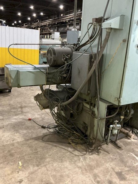 4" NOMURA MODEL #B-100WP TABLE TYPE HORIZONTAL BORING MILL 50 TAPER 96" TRAVEL: YOBRO #25193