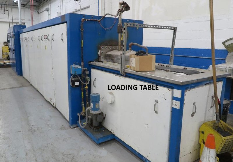 ABBOTT MESH BELT FURNACE 8ZSCR-12-216HH5-86PC/H3-2100, 174 KW, Stock # 14466