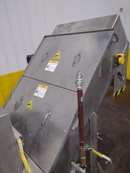 CRYSTAL FILTRATION CONTINUOUS FILTER COOLANT SYSTEM, WITH DRAG-OUT CONVEYOR : YOBRO #25069