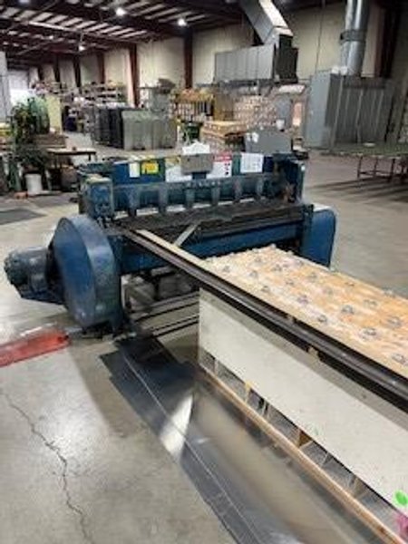 10 Ga x 6&#039; Wysong 1072 Power squaring shear