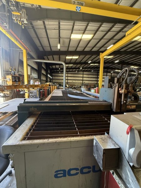 6′ x 24′ AKS Accu-Kut CNC Plasma Table, 2015 – HPR260XD