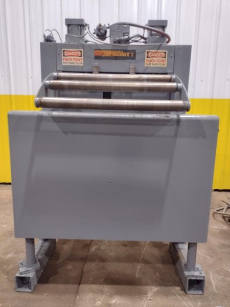 24" COOPER-WEYMOUTH MODEL MAX-II SERVO FEEDER &amp; CONTROLS: STOCK #18171