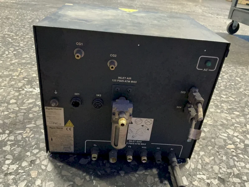 HYPERTHERM 900 KPA MAX PRESSURE HYPERFORMANCE PLASMA GAS CONSOLE  -  078533