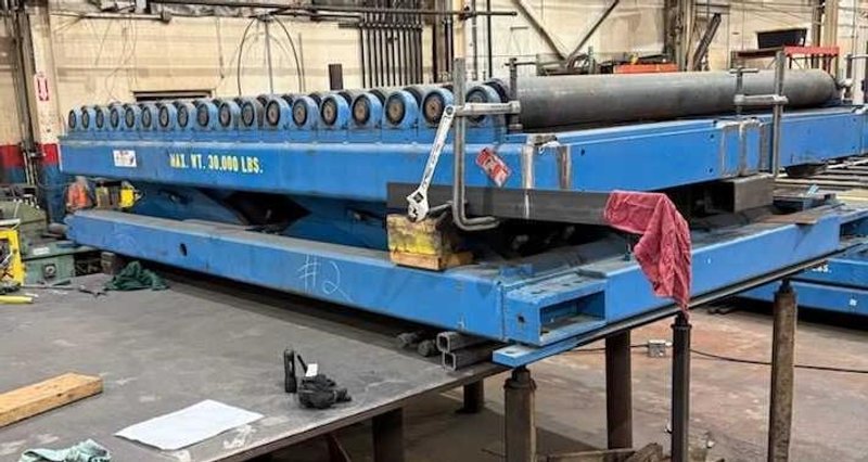 30,000# x 72" Red Bud Scissor Lift Table STOCK# 4279