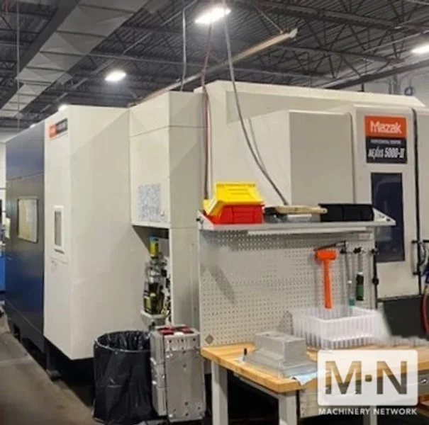 Mazak Nexus HCN-5000II CNC Horizontal Machining Center, 2006 - New Spindle 2023