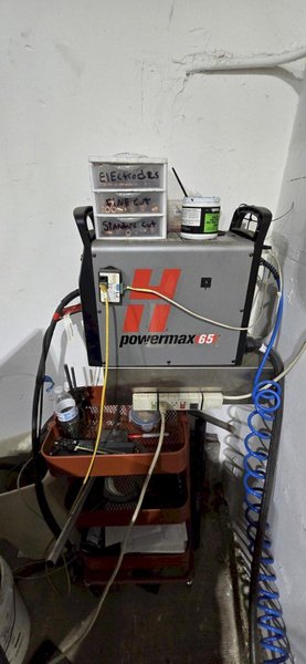 5’x10′ ArcLight Arc Max CNC Plasma Table, 2019 – Hypertherm 65, Water Table