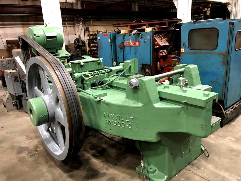 1-1/4&quot;  Manville Flat Die Model 1000-C Hand Feed Thread Roller