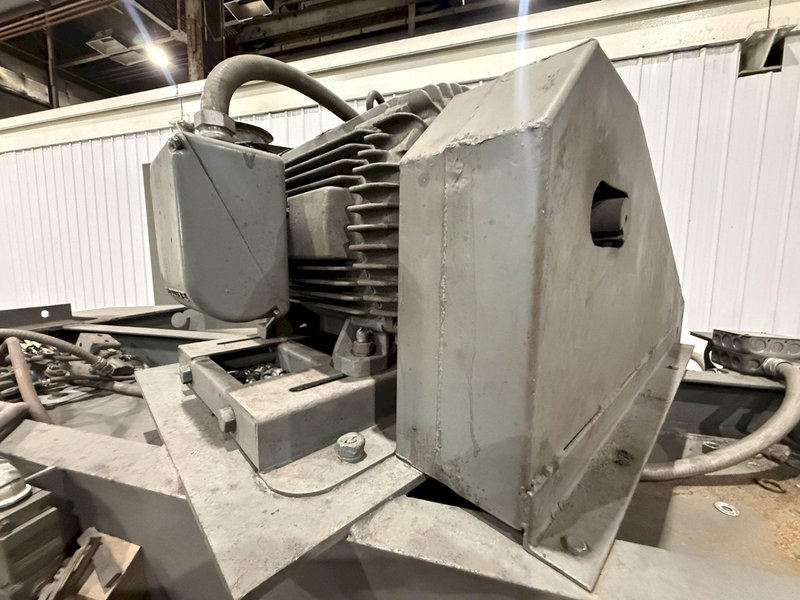 72" PANGBORN MODEL #6LK ROTOBLAST SWING OUT TABLE (2 TABLES)  SHOT BLAST MACHINE: STOCK #22783