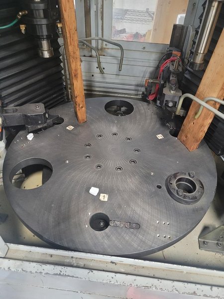 Nagel ECO 40-2 CNC Twin Spindle Vertical Honing Machine, 3 - 40mm Bore Size, 400mm Stroke, Allen Bradley Panel View Plus 1500 Control, New 2012