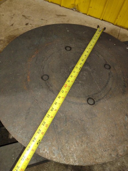 150 TON DAKE HYDRAULIC H-FRAME WHEEL PRESSING PRESS: YOBRO #25286