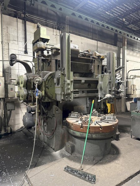 KING VERTICAL TURRET LATHE. STOCK # 0546326