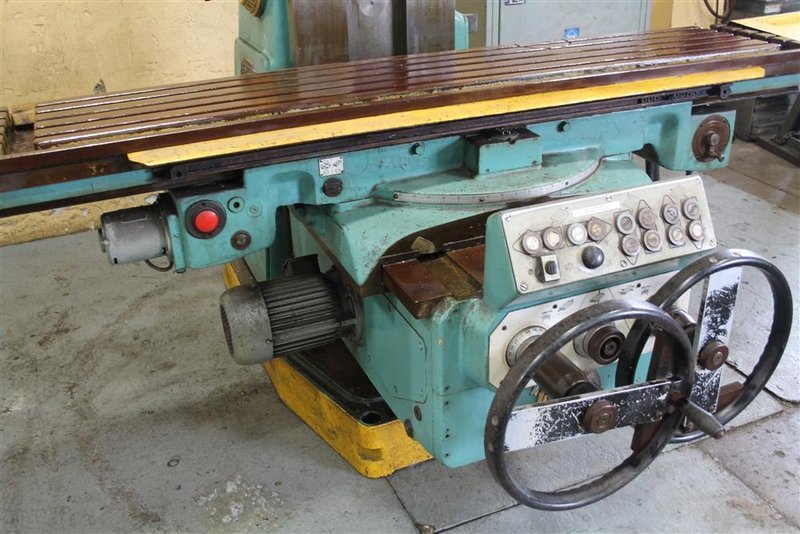 HECKERT MODEL #FU400II HORIZONTAL MILL:  STOCK #58578