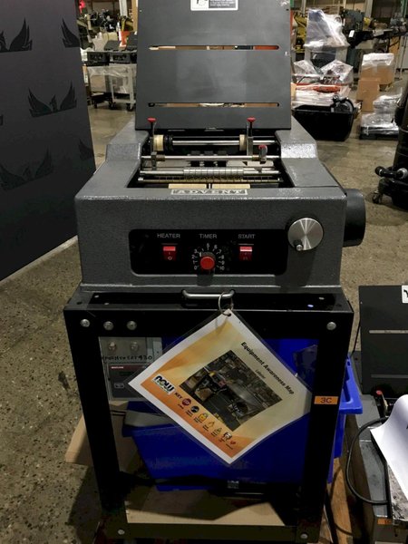 ADVENT LABEL APPLICATOR CO MODEL NO.200 WITH STANDING CART