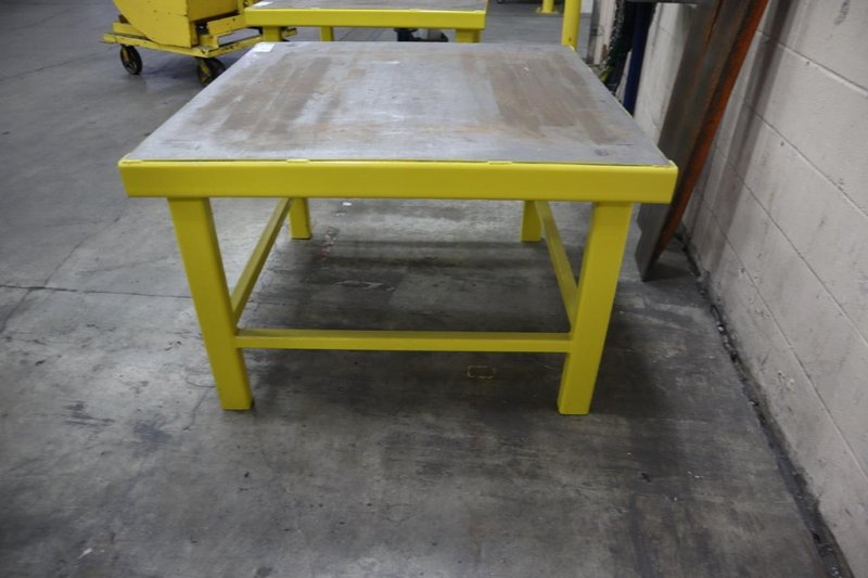 Steel Table Heavy Duty 42"x42"x28.5"- Auction Item