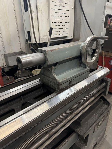 19″ x 80″ Summit 19-4 Engine Lathe, 1991 – Tailstock, Steady Rest