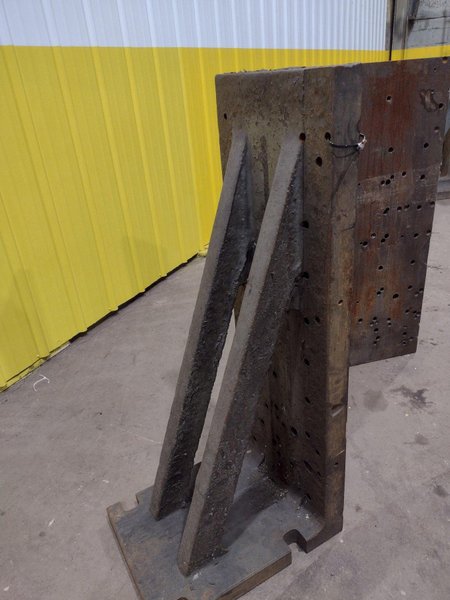 15&quot; X 20&quot; X 42&quot; SET OF (2) ANGLE PLATES: STOCK #18299