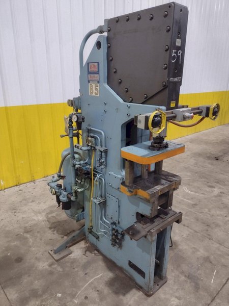 BTM TOG-L-LOC B-20H 4.5 STROKE SHEET METAL JOINING MACHINE: YOBRO #24799