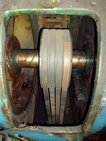 14 STAND X 2” TISHKEN MODEL #14-MW-2 ROLLFORMER 8" ROLL SPACE: YOBRO #24861