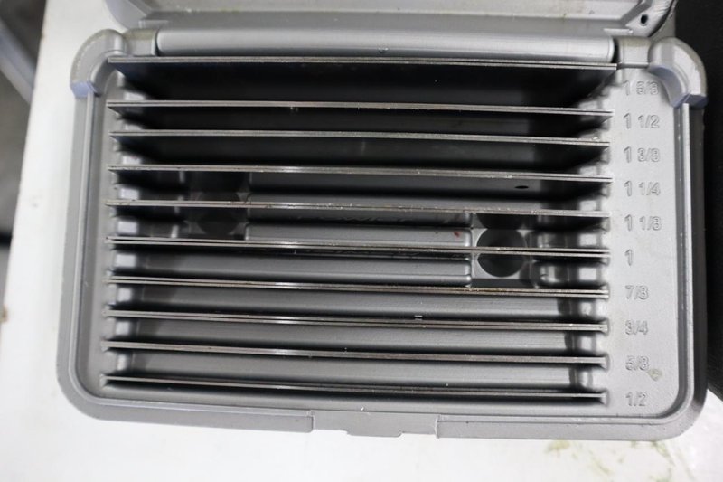 6" x 1/32" Thin Parallel Sets in Plastic Cases (2) Sets 1/2" - 1-11/16"- Auction Item
