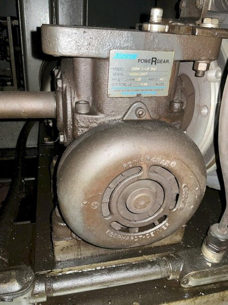 16,000 LBS X 40" ROWE MODEL #16040-DSJ MOTORIZED UNCOILER: YOBRO #24882