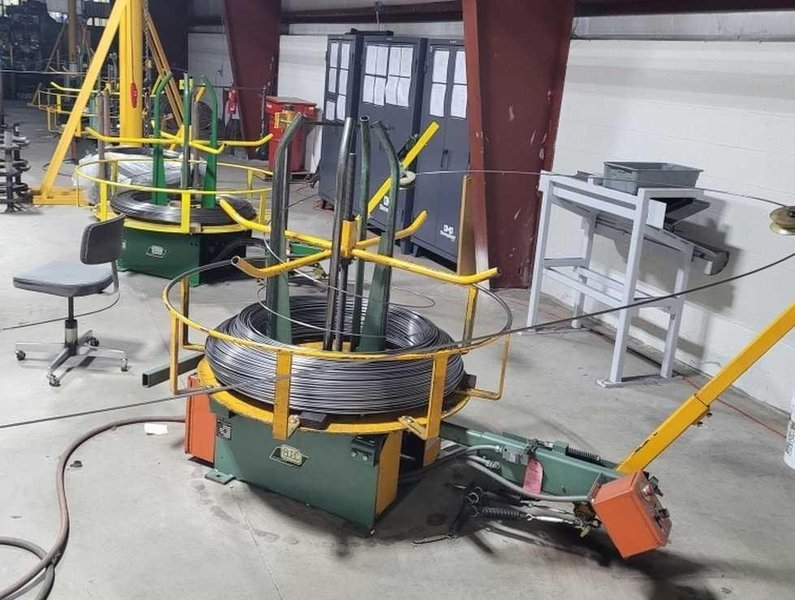 Tube Straightener, Cutoff Machine, Burr Oak