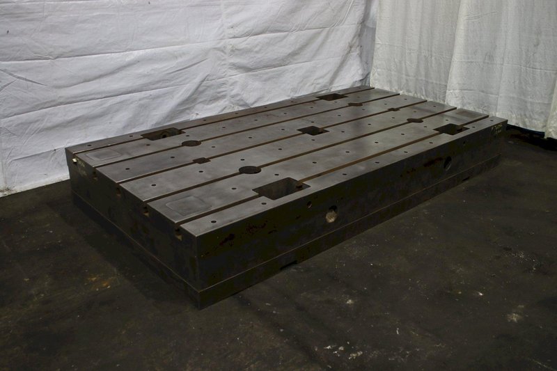 10&#039; X 5&#039; X 16&quot; T SLOTED FLOOR PLATE: STOCK #76042